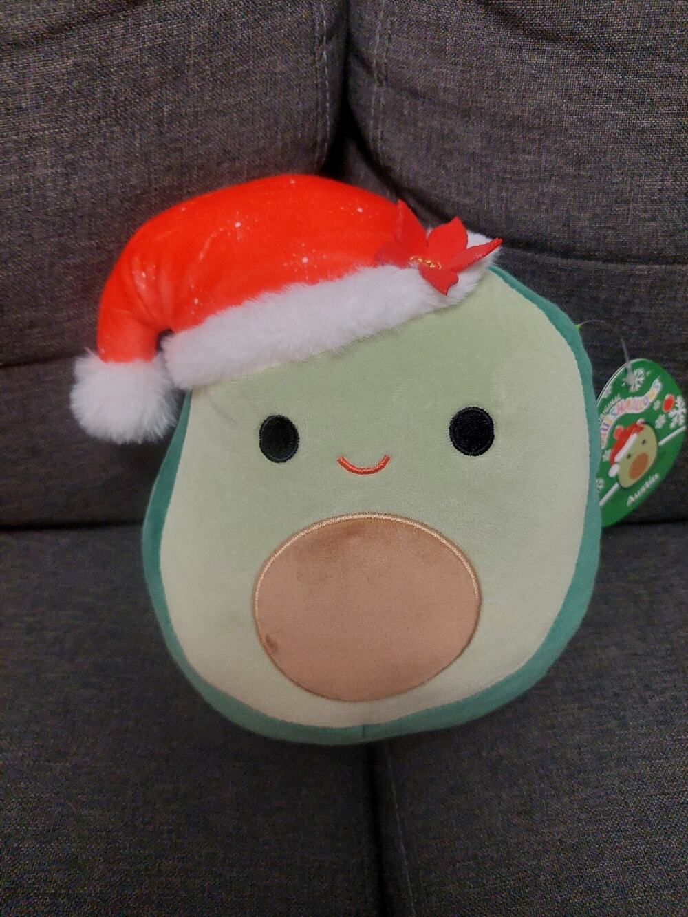 Squishmallow Austin the 8 inch Christmas 2024 Avocado Plush NEW Release w Tags